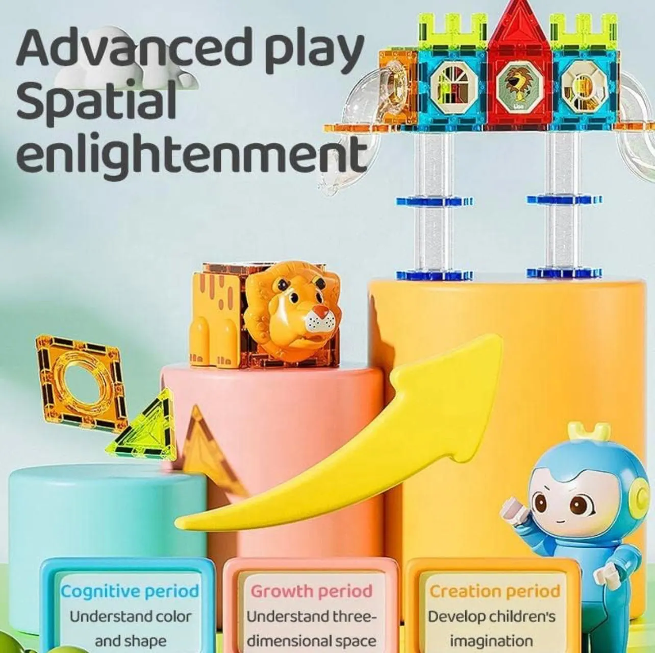 Magnetic Animal Park | Marble Run | Tiles