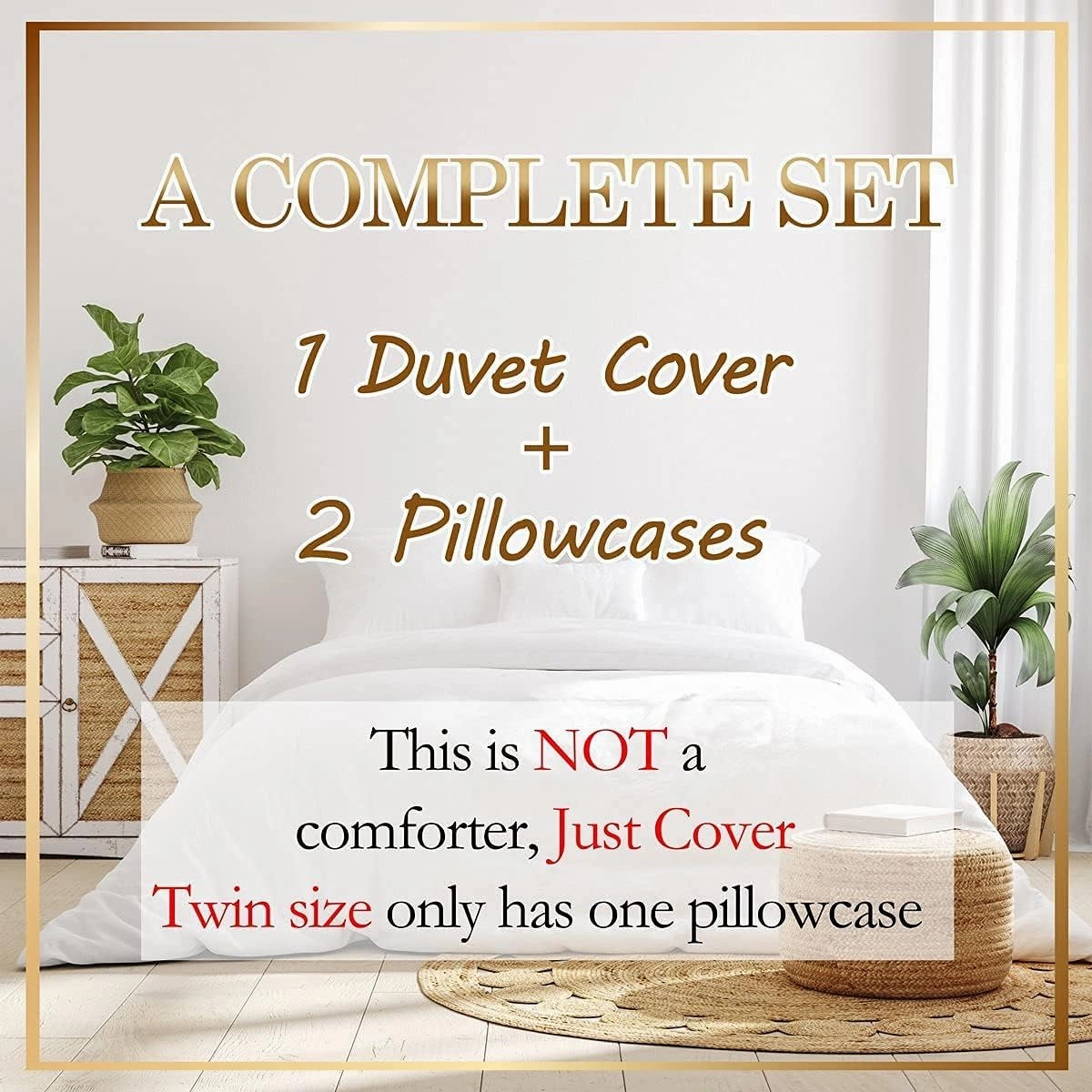 Manfei Rustic Countryside Kids Duvet Cover Set Twin Size,Suburb House Tree River Hand Graffiti Bedding Set,Kidss Boys OOM Decor,Nature Roadway Landscape Quilt Cover,Yellow,No Comforter