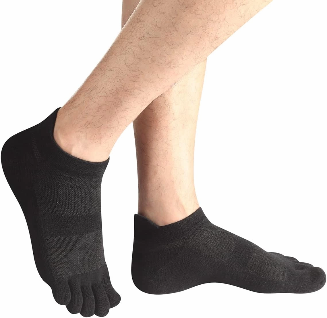 Meaiguo Men's Toe Socks Cotton Five Finger Socks Athletic Toe Socks for Running
