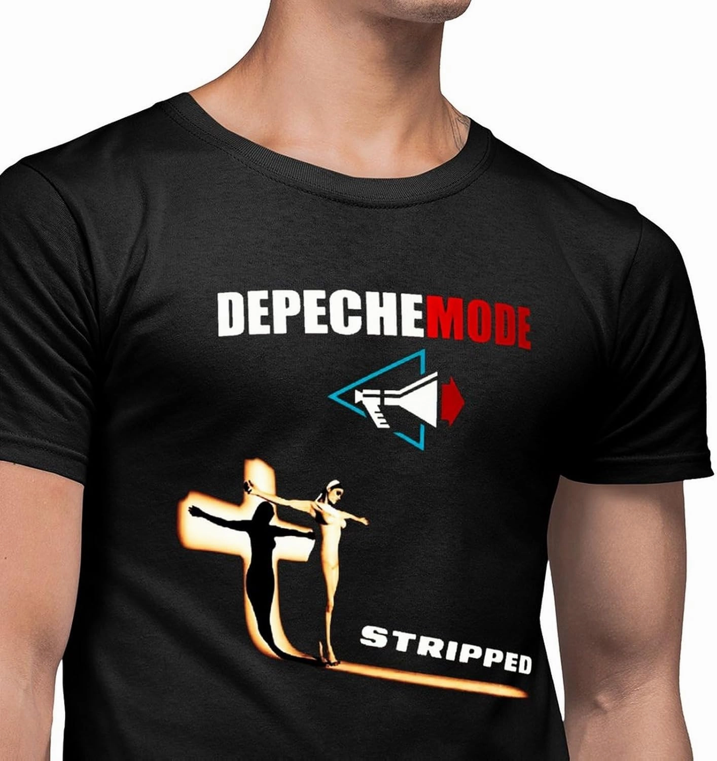 Men's T Shirt Crewneck Short-Sleeve Shirt for Man