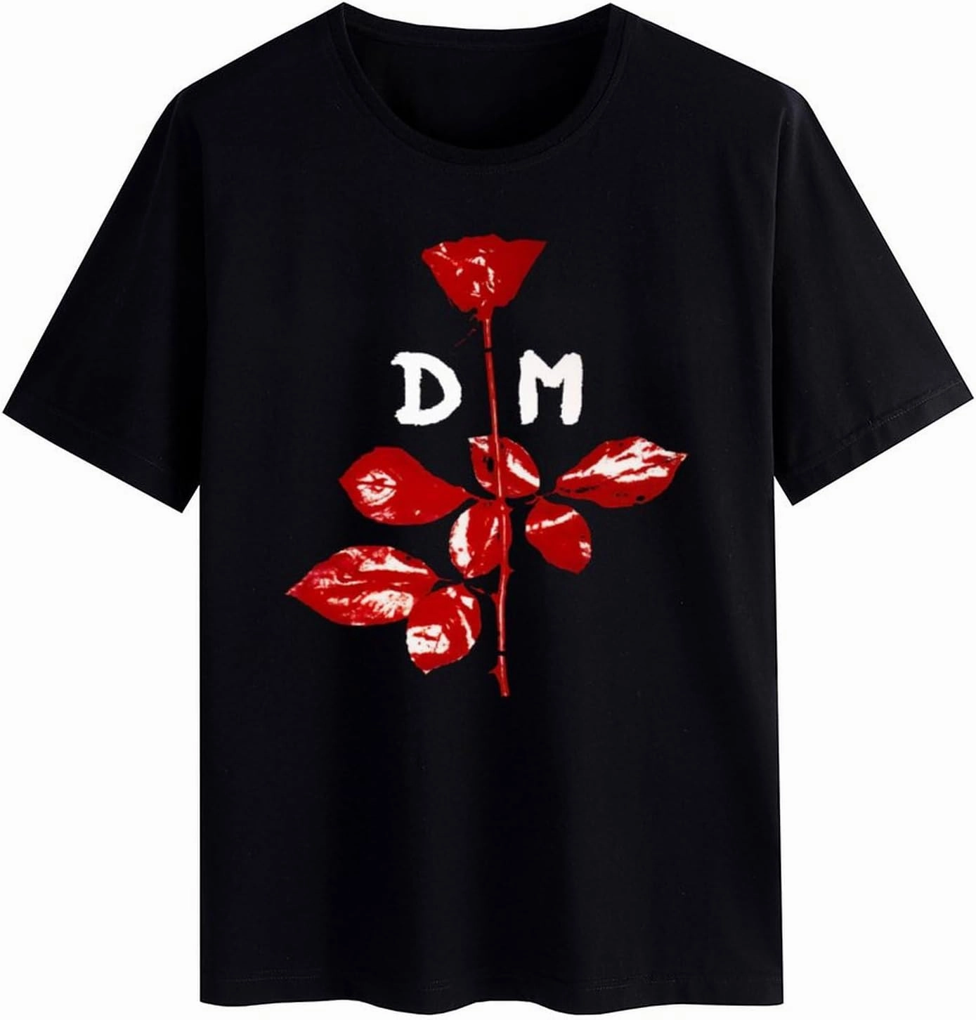 Men's T Shirt Crewneck Short-Sleeve Shirt for Man