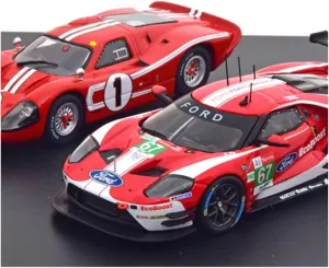 Metal Toy Vehicle Alloy Car Models for Ford Le Mans Racing Set GT40#1 1967 2019 Metal Toys Vehicle 1/43 Scale Vehicles