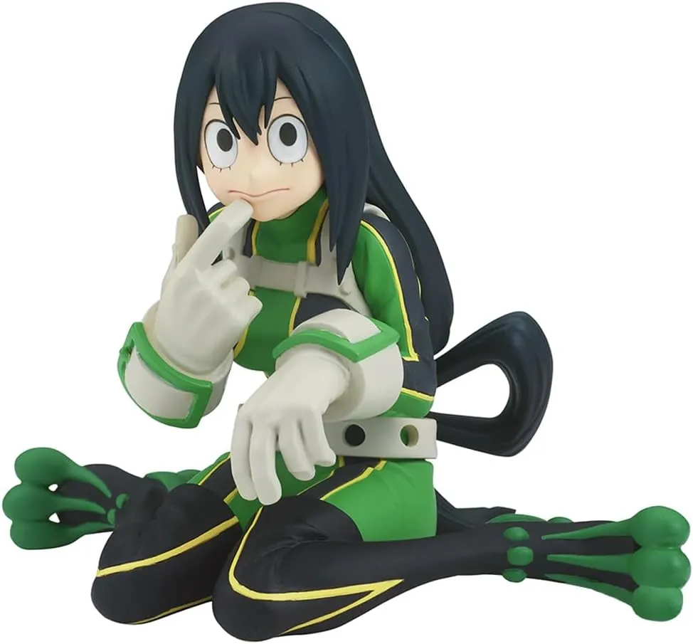 MHA Toga Himiko Figures Asui Tsuyu/Midoriya Izuku Anime Figure Statues PVC Material Anime Action Figurine