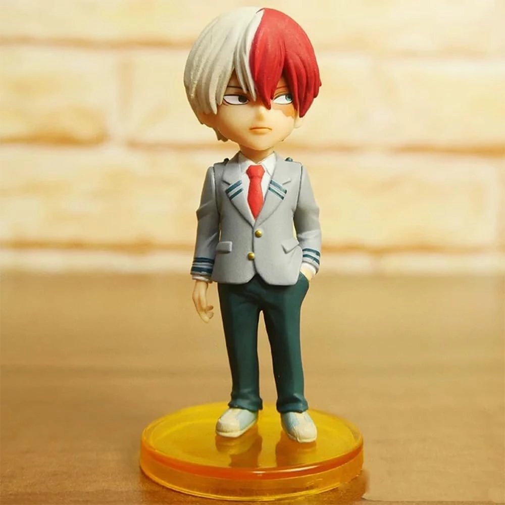 MHA Midoriya Izuku Figures Todoroki Shouto/Monoma Neito Anime Figure Statues PVC MHA Anime Action Figurine 7CM