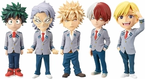 MHA Midoriya Izuku Figures Todoroki Shouto/Monoma Neito Anime Figure Statues PVC MHA Anime Action Figurine 7CM
