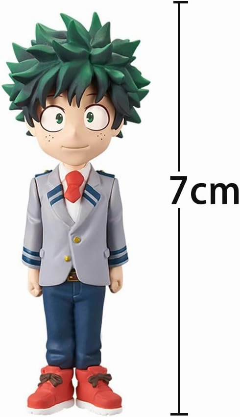 MHA Midoriya Izuku Figures Todoroki Shouto/Monoma Neito Anime Figure Statues PVC MHA Anime Action Figurine 7CM