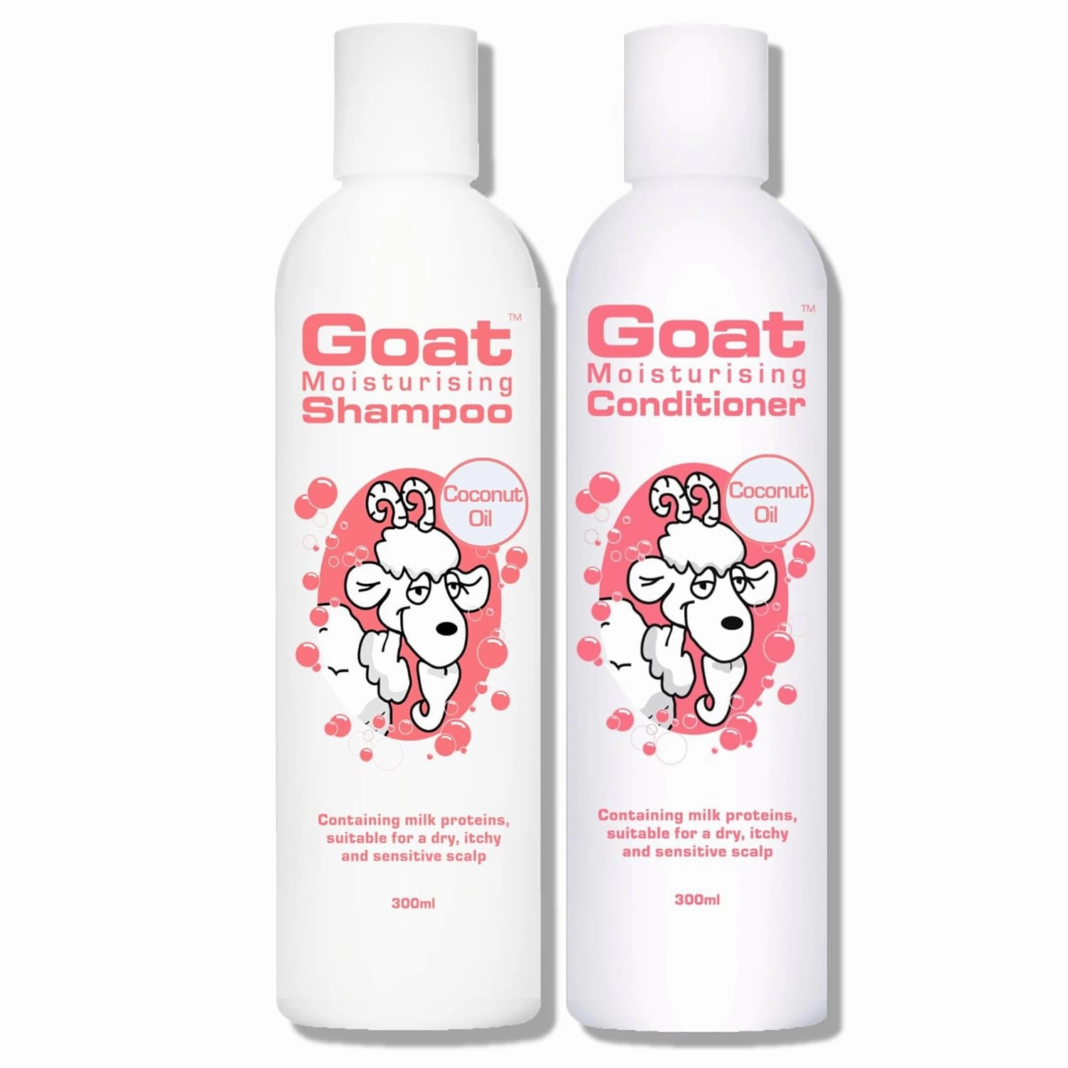Milk Soap Moisturizing Shampoo & Conditioner Value Pack - Sulfate, Paraben, and Petrochemical Free - Shampoo and Conditioner Set - Coconut Oil