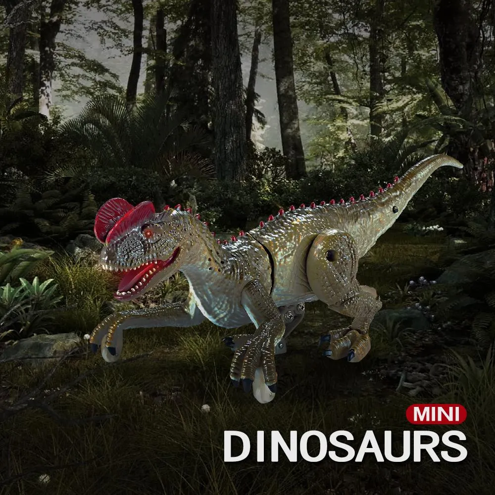 Mini Electric Dinosaur Toy With 2.4g Remote Control for Birthday Gift