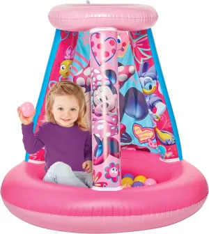Minnie Mouse Kids Ball Pit, 1 Inflatable & 15 Soft-Flex Balls