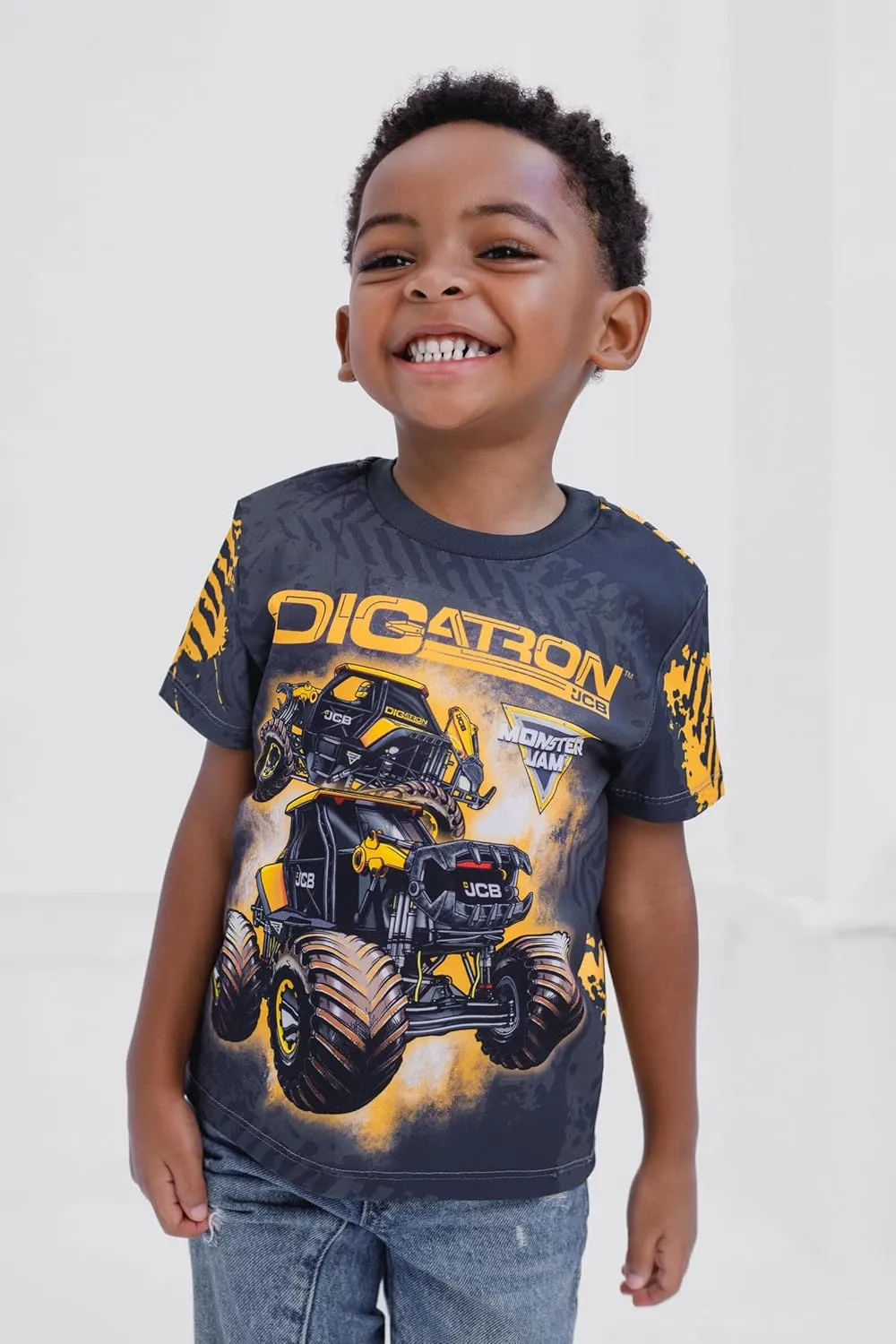 Monster Jam Matching Family T-Shirt Toddler to Adult Grave Digger El Toro Loco Megalodon
