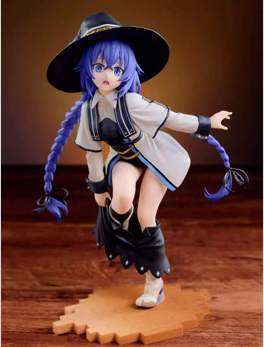 Mushoku Tensei Anime Roxy Migurdia Figure 1/7 Scale Jobless Reincarnation PVC Figure 7.8IN (Style 1)