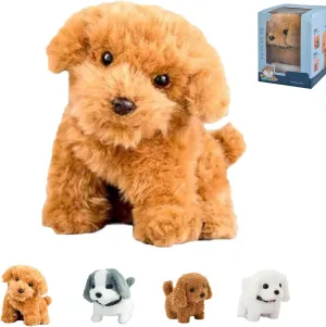 My Realistic Robot Puppy,2025 New Realistic Robot Puppy,Ai Robotic Dog,Walking, Barking,Tail Wagging (E5-1PCS)