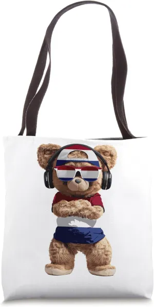 Netherlands Flag Souvenirs Bear Outfit Products Dutch Tote Bag