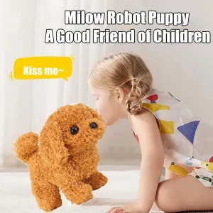 Nicoo - My Realistic Robot Puppy, Nico My Realistic Robot Puppy, 2025 New Nicoo Robot Puppy, Nico Robot Dog for Kids (Teddy)