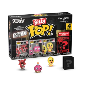 Nights At Freddys FNAF Bitty Pop 4 Pack