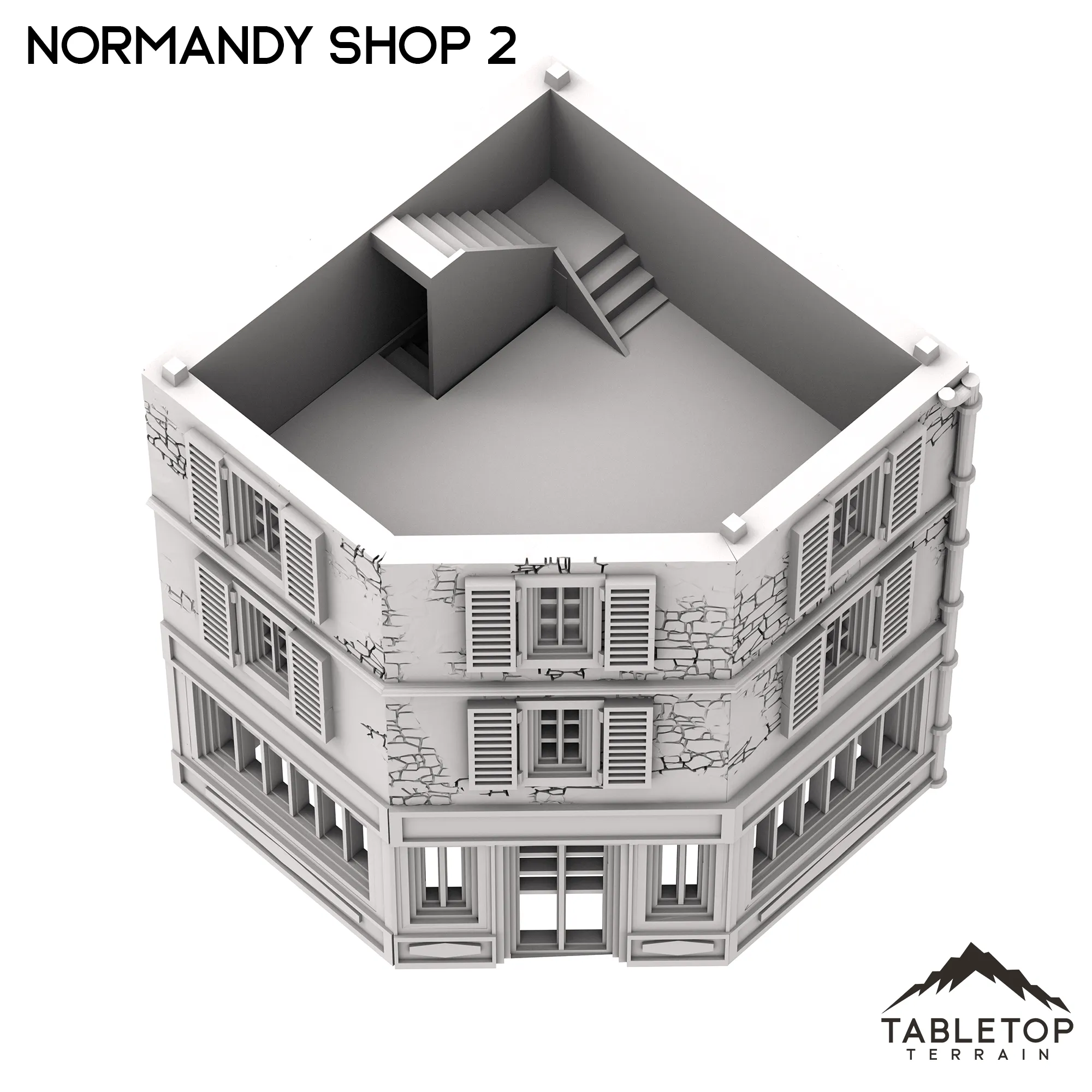 Normandy Shop 2 - French Building