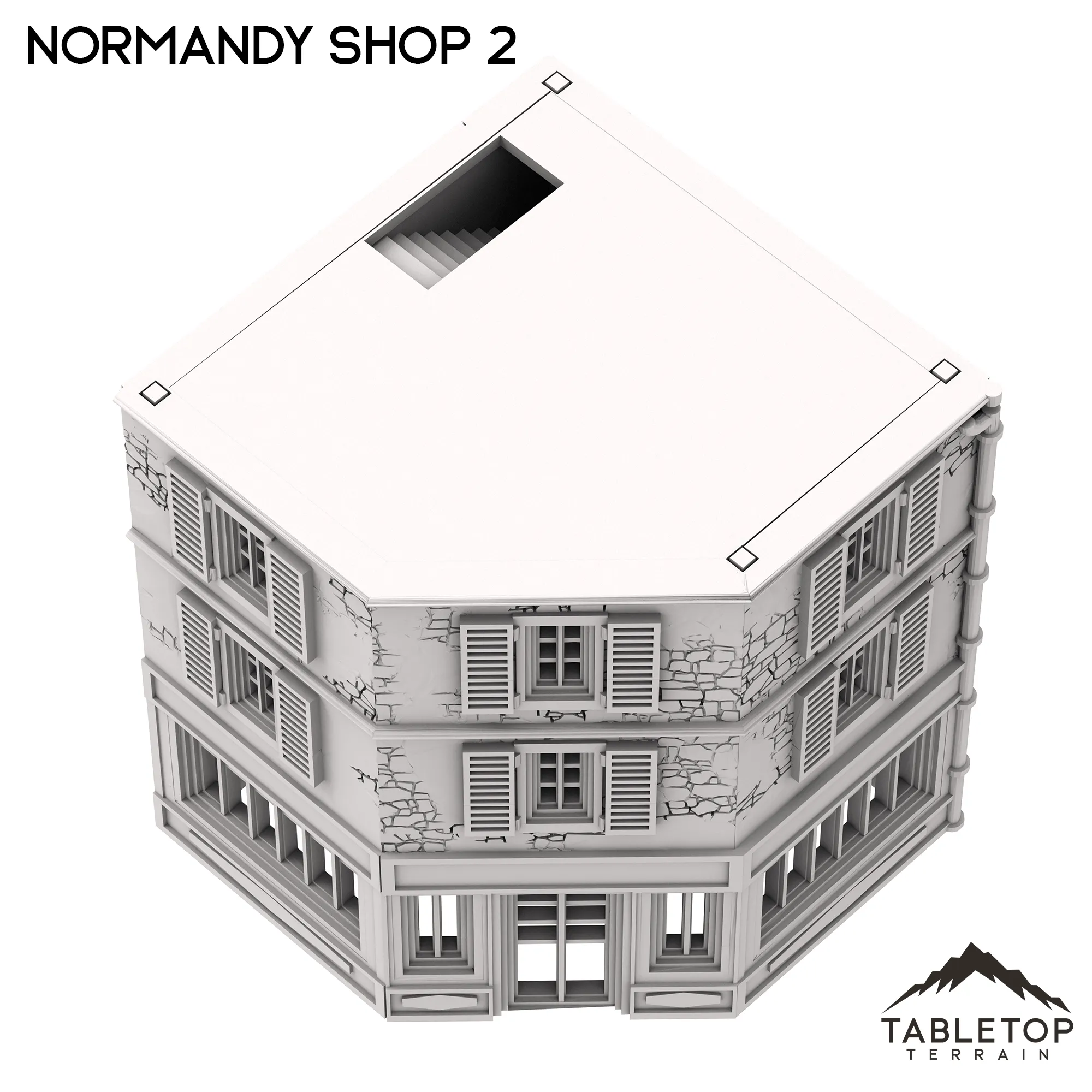 Normandy Shop 2 - French Building