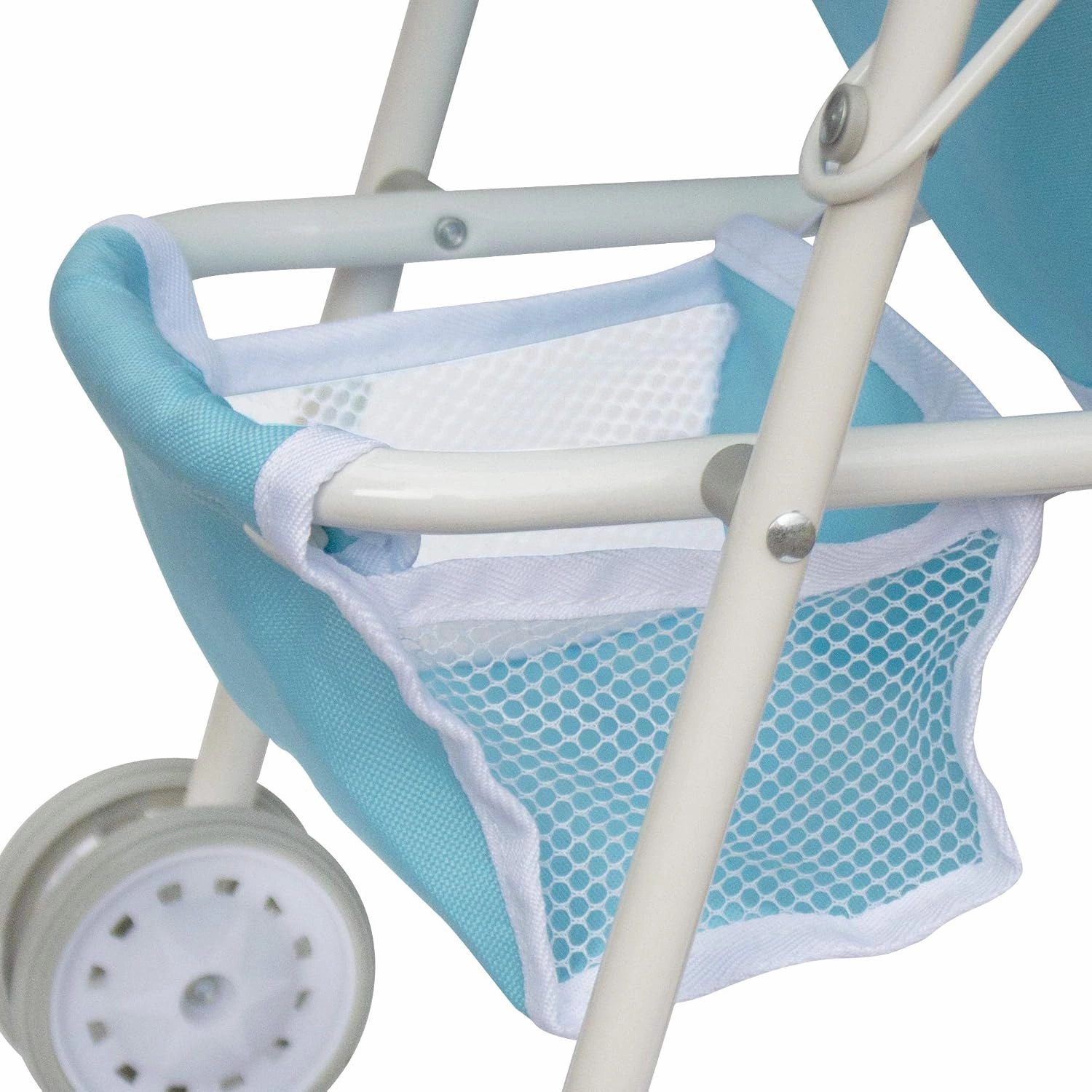 Olivia's Little World 3-in-1 Baby Doll Nursery Set, Blue/White