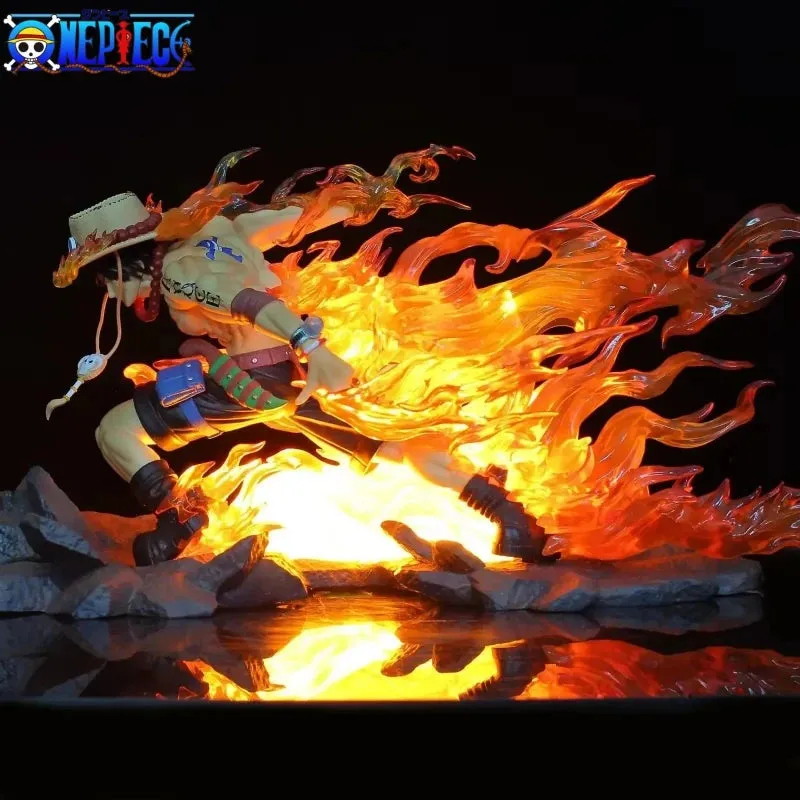 One Piece Portgas D Ace LED Figure
