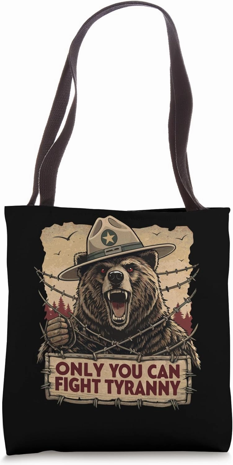 Only You Can Fight Tyranny - Defend Democracy Tote Bag