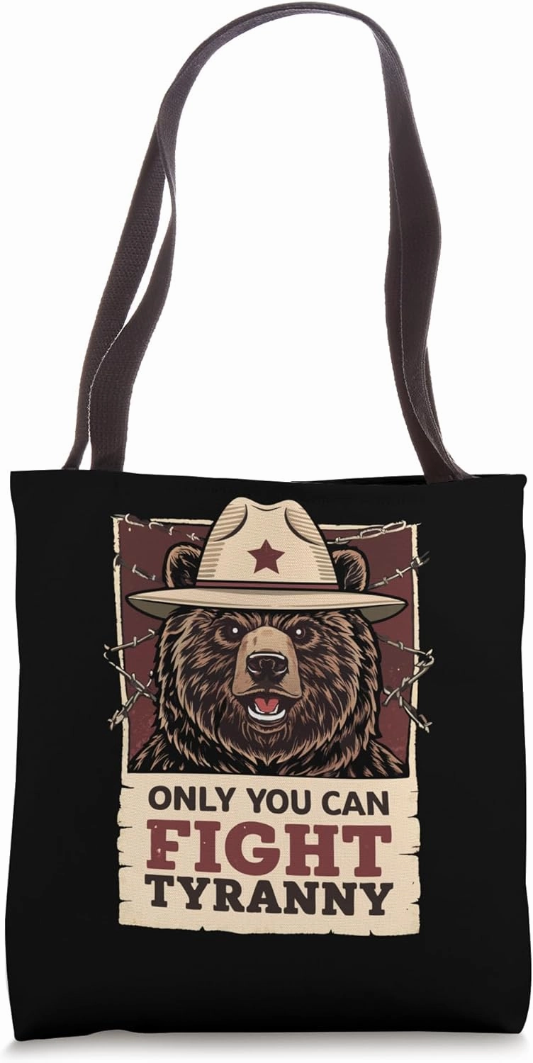 Only You Can Fight Tyranny - Defend Democracy Tote Bag