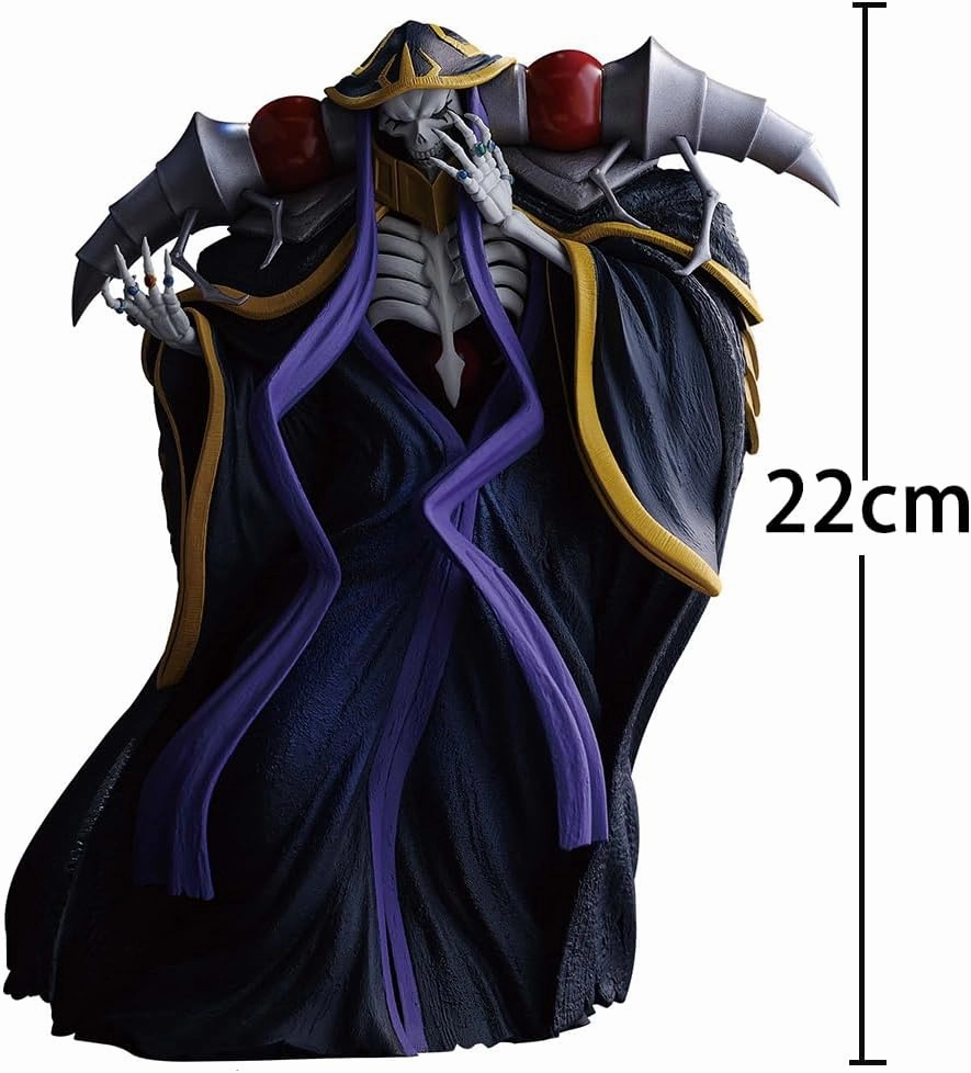 Ooal Gown Figures Albedo Anime Figure Statue PVC Model Anime Action Figurine Ornaments for Fans 22CM/8.66IN