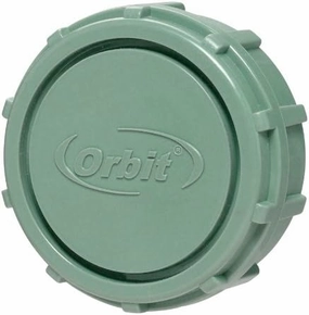 Orbit 57197 Manifold Cap, Green 10 Pack