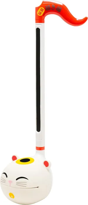 Otamatone Classic Lucky Cat [Officially Licensed] Japanese Character Electronic Musical Instrument Portable Synthesizer from Japan Maywa Denki for Children Kids and Adults Gift