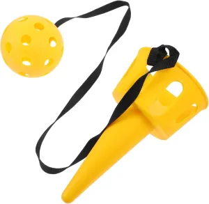 Outdoor Ball Catch Game of Lightweight Toss Scoop Balls Blue Yellow for Activities Present for Enhance