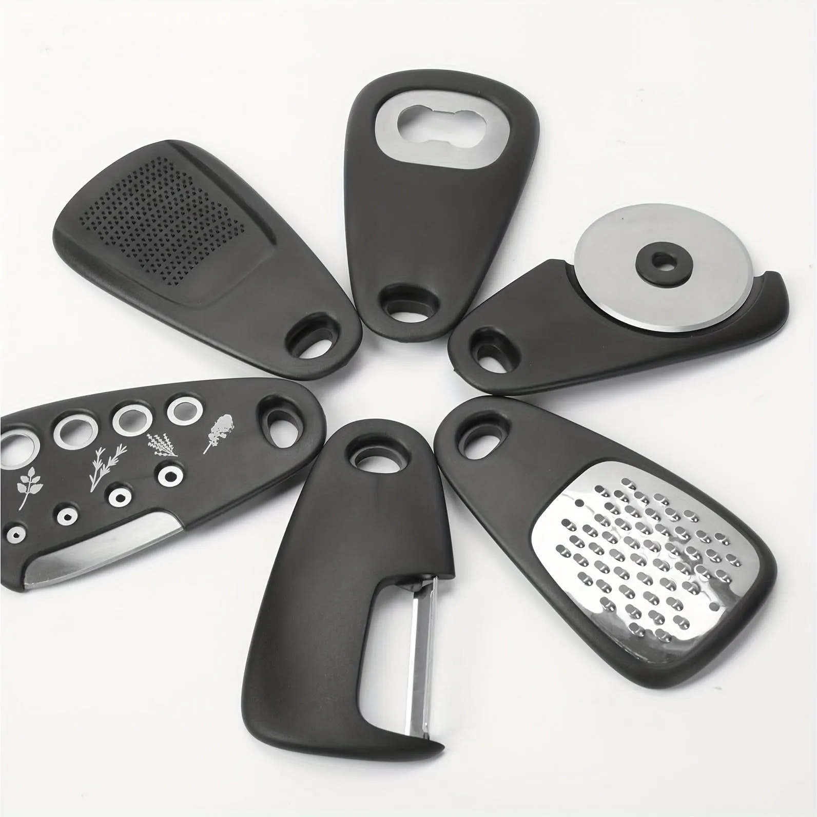 Pack of 6-Piece Stackable Kitchen Gadgets Set