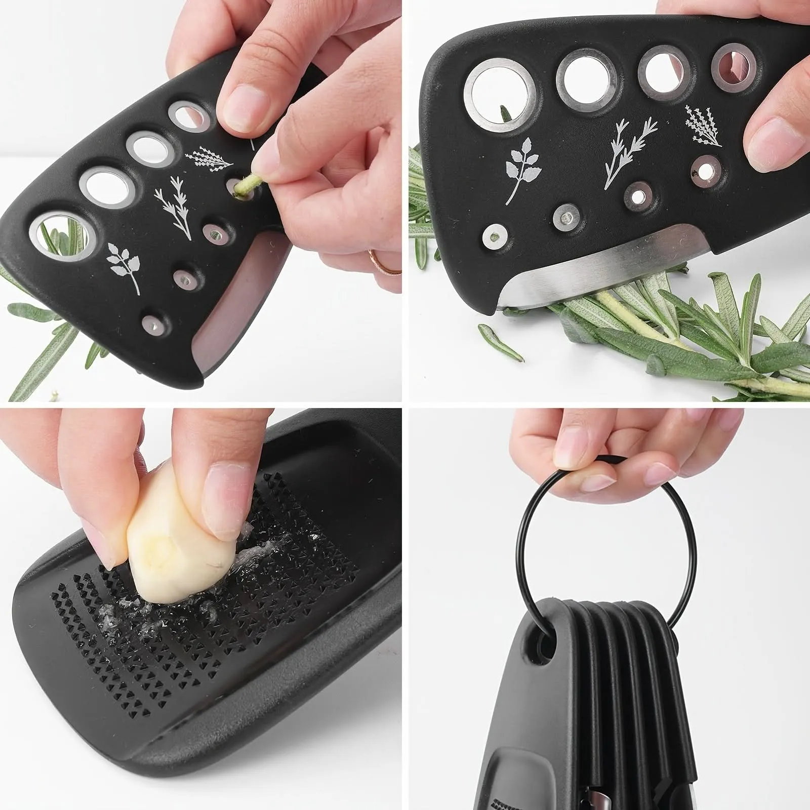 Pack of 6-Piece Stackable Kitchen Gadgets Set