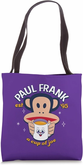Paul Frank A Cup Of Joe Coffee Julius Monkey Tote Bag