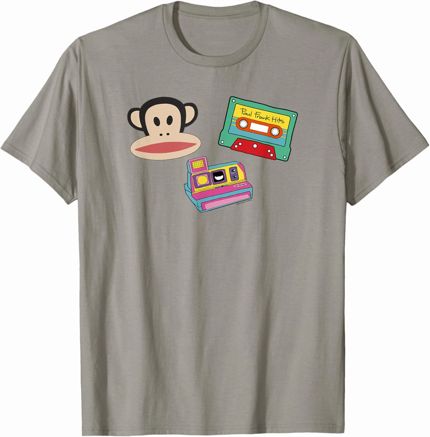 Paul Frank Julius Polaroid And Tape Poster T-Shirt