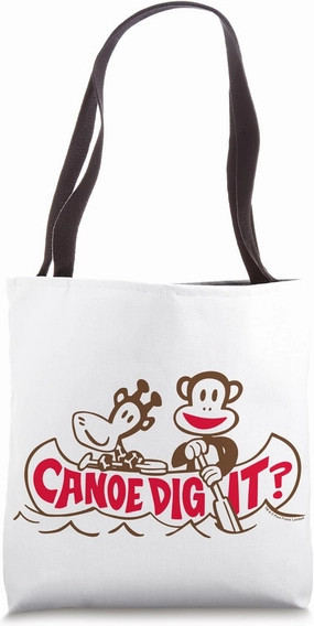 Paul Frank Julius The Monkey & Clancy Canoe Dig It Tote Bag