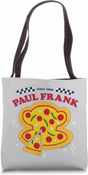 Paul Frank Julius The Monkey Face Pizza Since 1995 Tote Bag