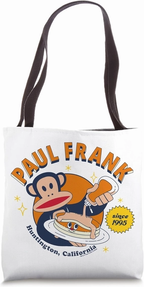 Paul Frank Julius The Monkey Pancakes Huntington California Tote Bag