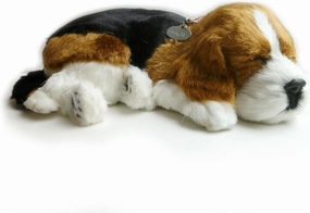 Perfect Petzzz - Original Petzzz Beagle, Realistic Lifelike Stuffed Interactive Pet Toy, Companion Pet Dog with 100% Handcrafted Synthetic Fur