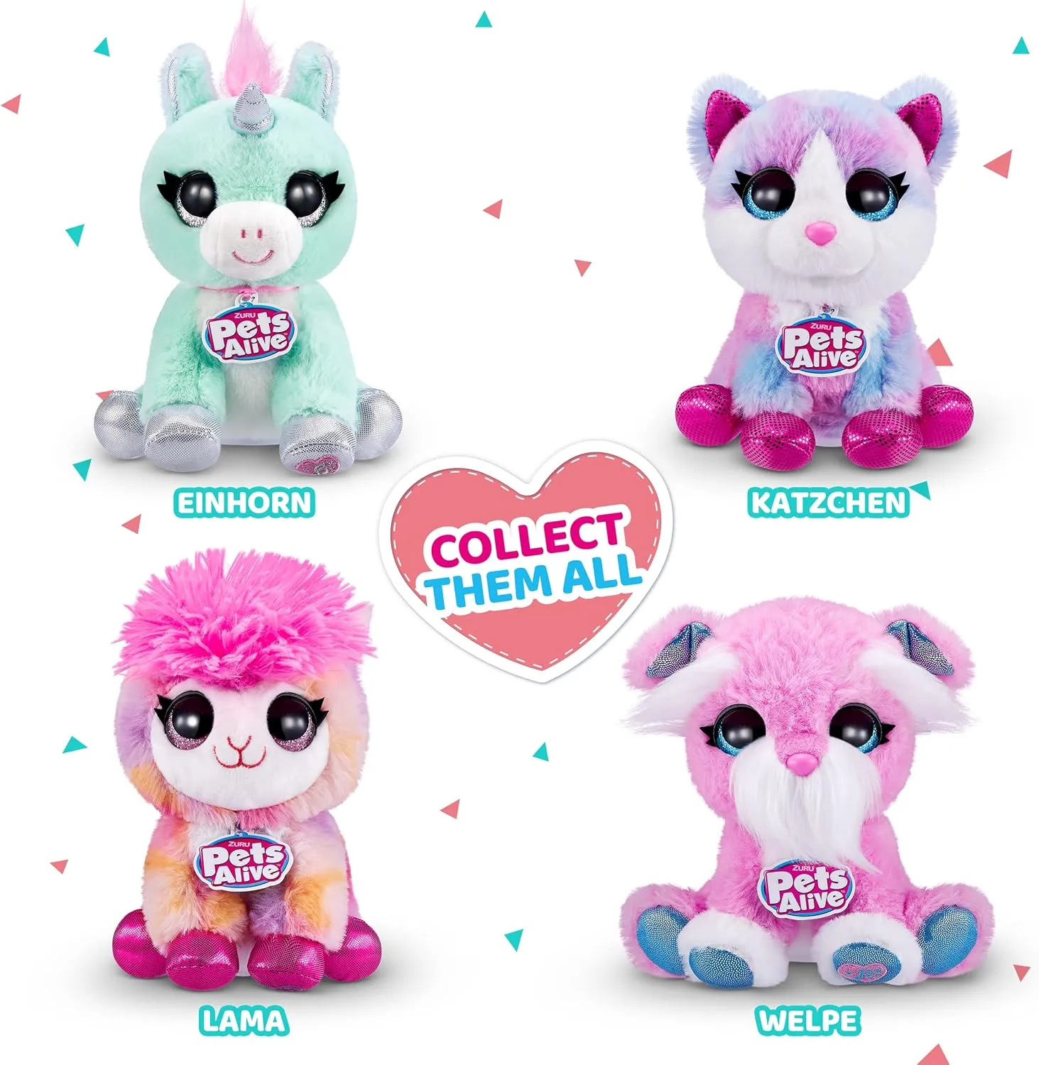 Pets Alive Pet Shop Surprise Unicorn Toys by ZURU - Interactive with Electronic 'Speak & Repeat' Animal Playset Unicorn Gifts for Girls and Kids (Series 2)