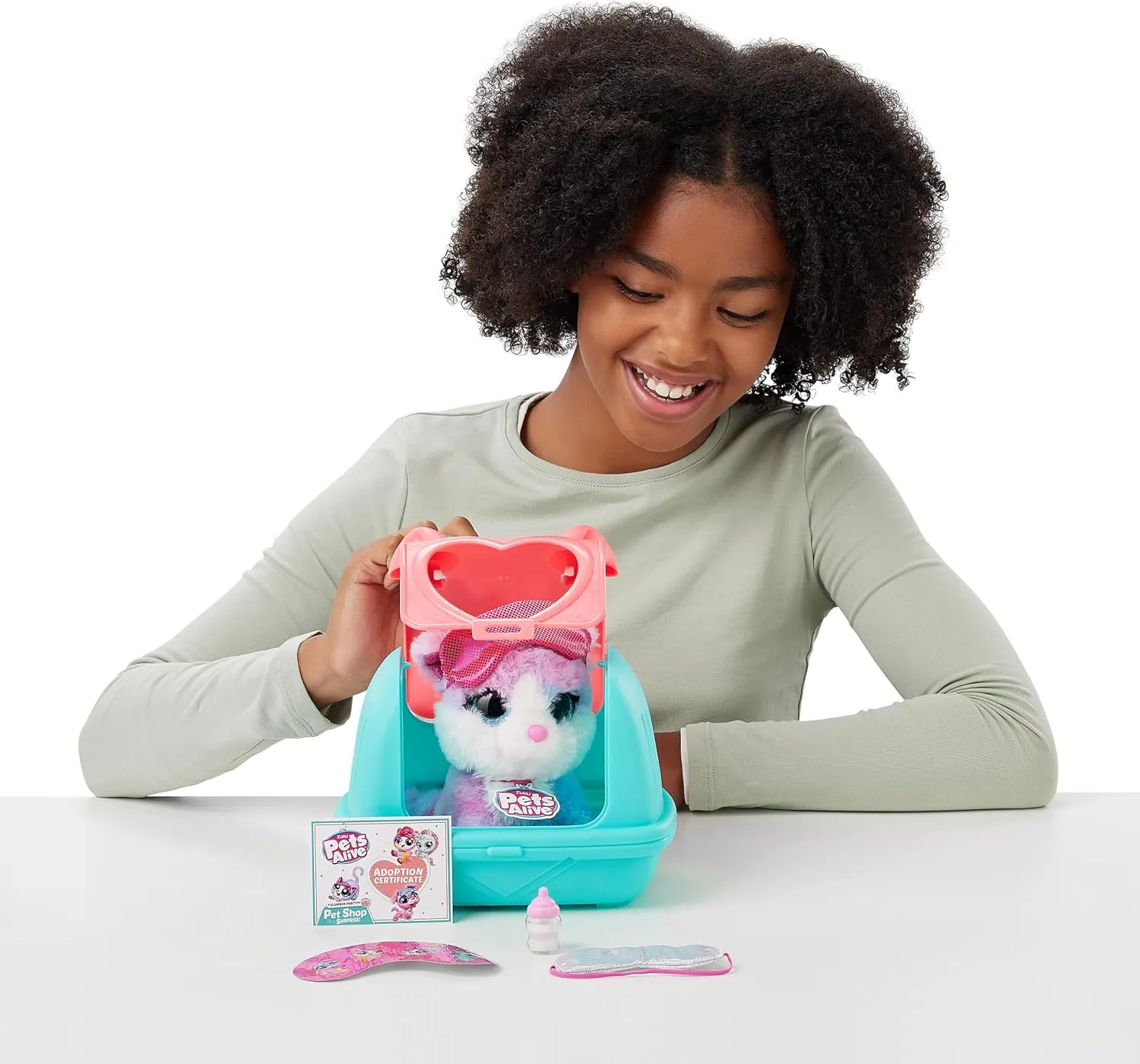 Pets Alive Pet Shop Surprise Unicorn Toys by ZURU - Interactive with Electronic 'Speak & Repeat' Animal Playset Unicorn Gifts for Girls and Kids (Series 2)