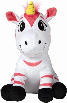 Pets - Light Up LED Plush Stuffed Animals - Aliel Pink Striped Zoonicorn