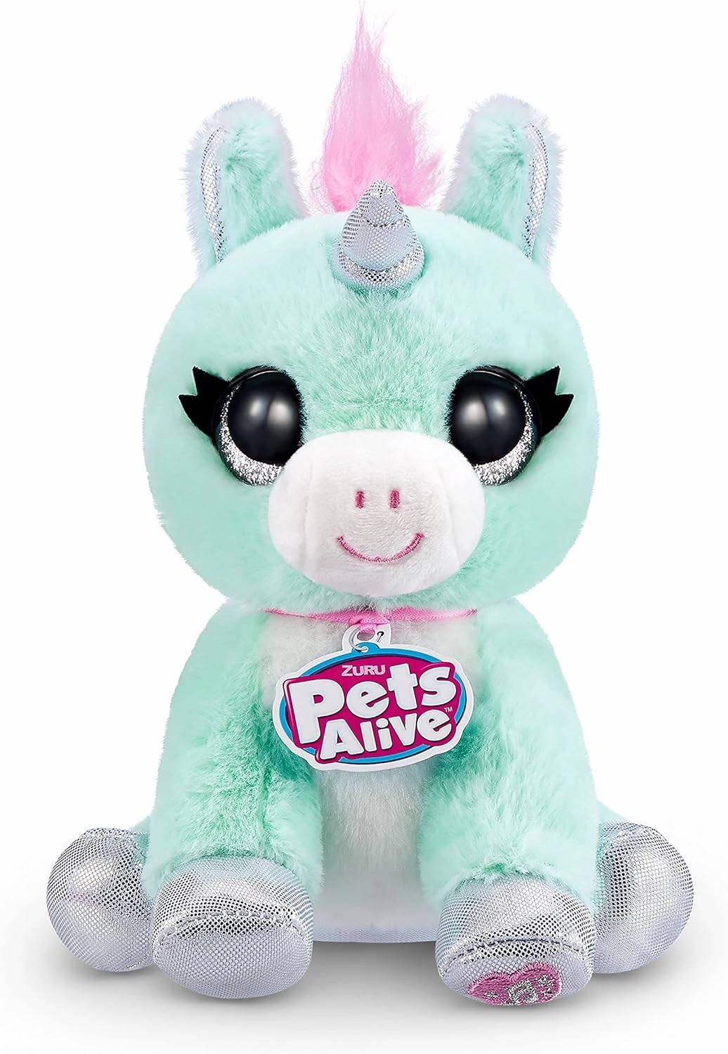 Pets Alive Pet Shop Surprise Unicorn Toys by ZURU - Interactive with Electronic 'Speak & Repeat' Animal Playset Unicorn Gifts for Girls and Kids (Series 2)
