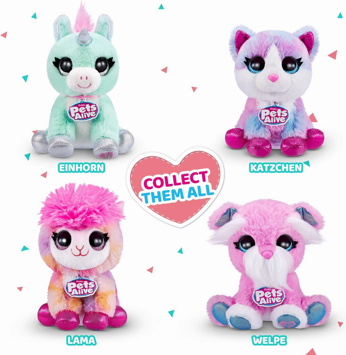 Pets Alive Pet Shop Surprise Unicorn Toys by ZURU - Interactive with Electronic 'Speak & Repeat' Animal Playset Unicorn Gifts for Girls and Kids (Series 2)
