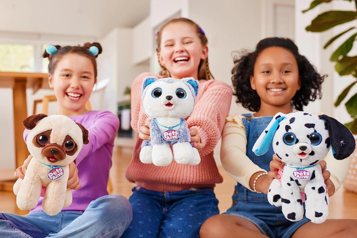 Pets Alive Pooping Puppies (Dalmatian) by ZURU Surprise Puppy Plush, Ultra Soft Plushies, Interactive Toy Pets, Electronic Pet Puppy for Girls and Children