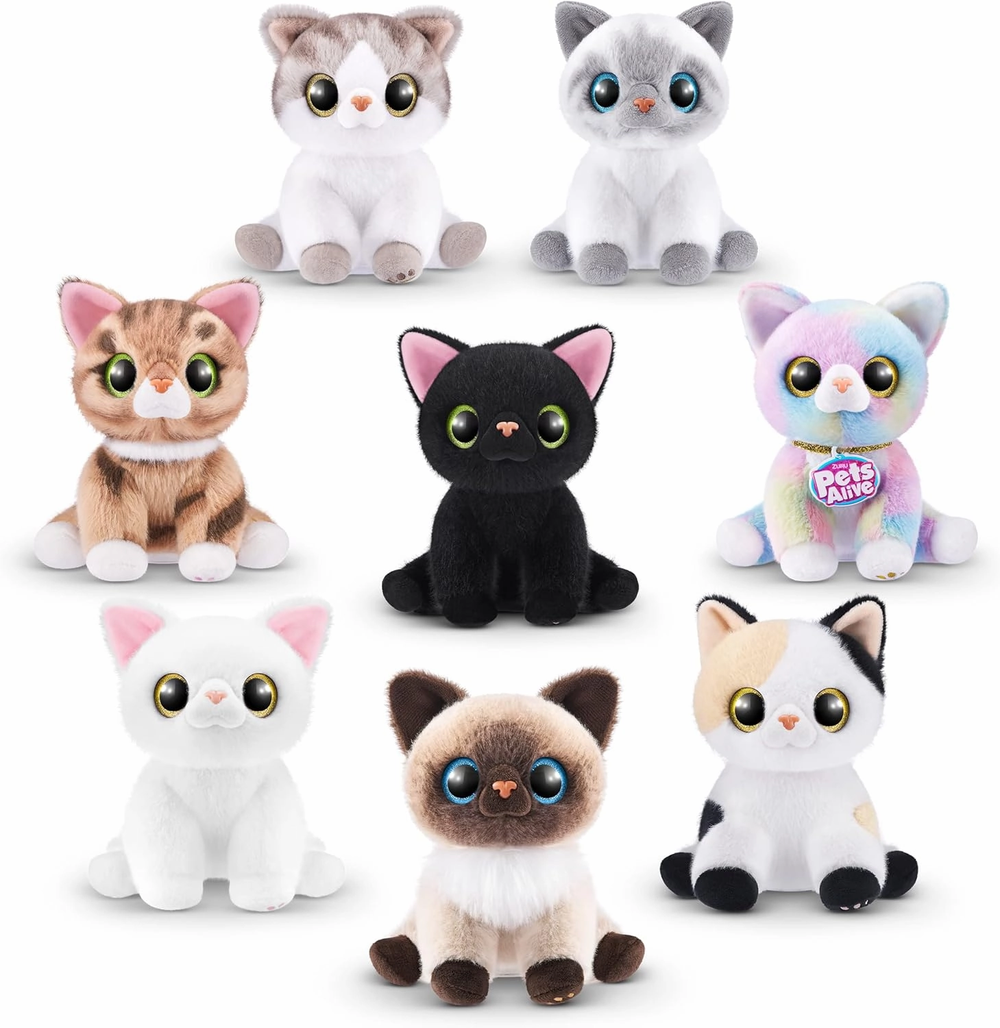 Pets Alive Smitten Kittens Surprise (Birman Cat Bonnie) by ZURU Nurture Play Soft Toy Unboxing Adopt Interactive 10 Sounds
