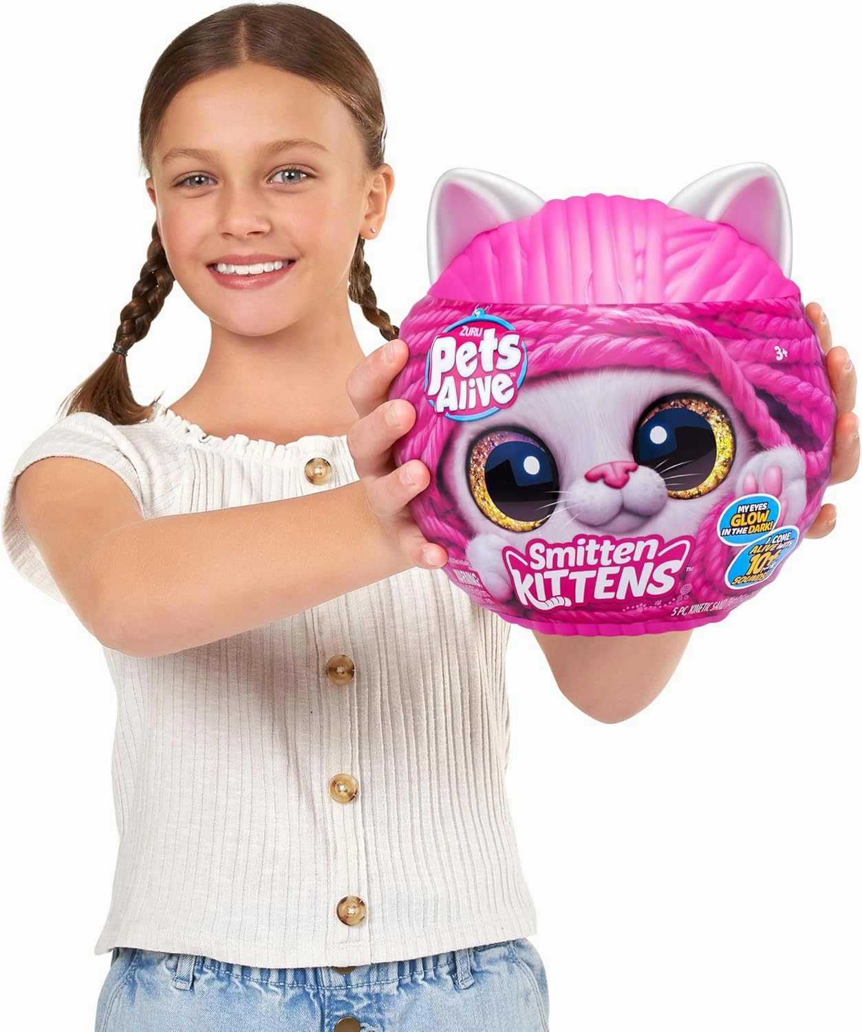 Pets Alive Smitten Kittens Surprise (Birman Cat Bonnie) by ZURU Nurture Play Soft Toy Unboxing Adopt Interactive 10 Sounds