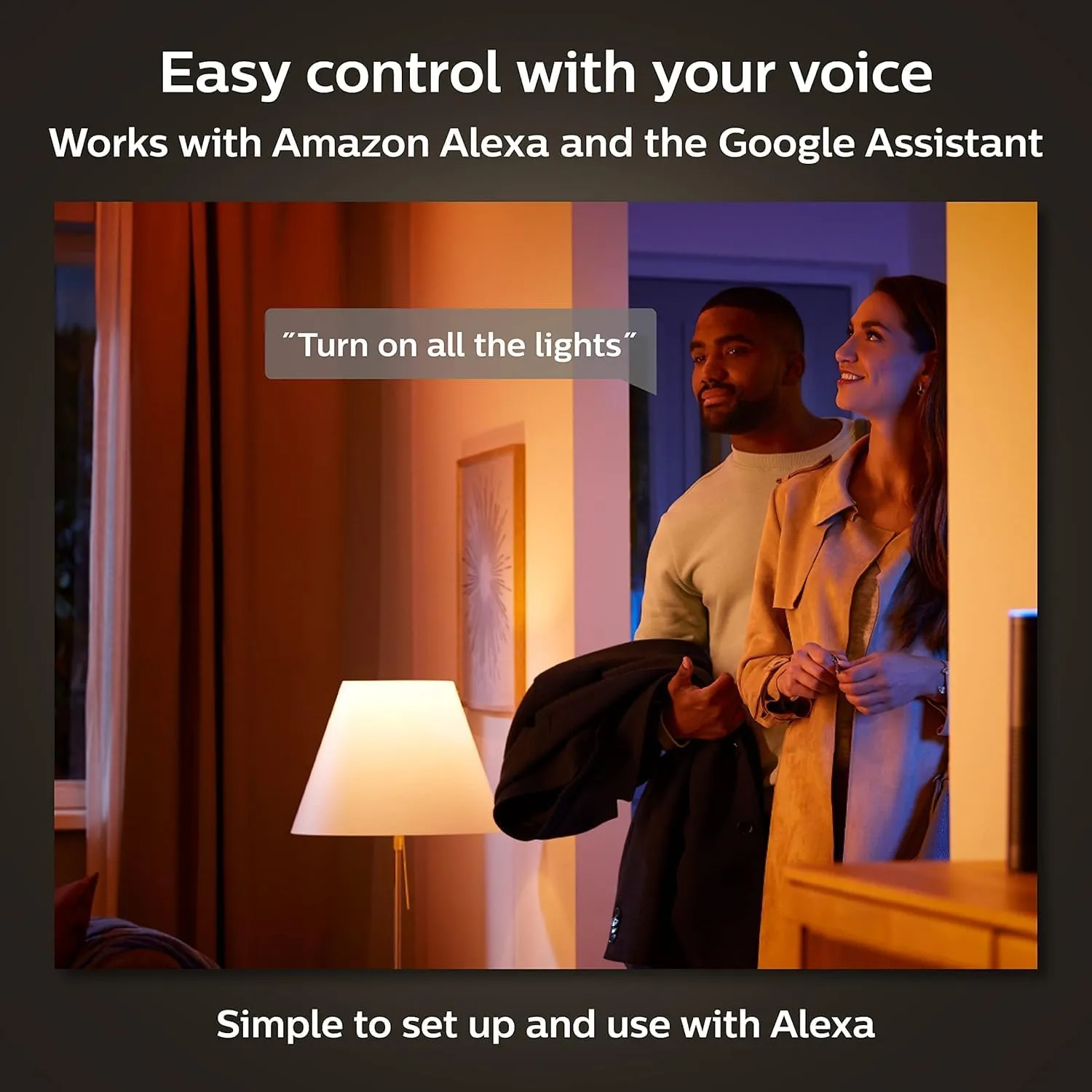 Philips Hue Smart Recessed 5/6 Inch LED Downlight - White Ambiance Warm-to-Cool White Light - 4 Pack - 1100LM - Indoor - Control with Hue App - Works with Alexa, Google Assistant and Apple Homekit