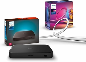 Philips Hue Play HDMI sync Box 8K & Hue Play Gradient 75" Smart TV Light Strip