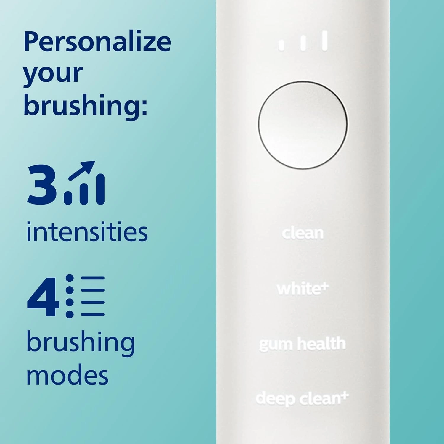 Philips Sonicare DiamondClean Smart 9300 Electric Toothbrush, Sonic Toothbrush with App, Pressure Sensor, Brush Head Detection, 4 Brushing Modes and 3 Intensity Levels, Rosegold, Model HX9903/65