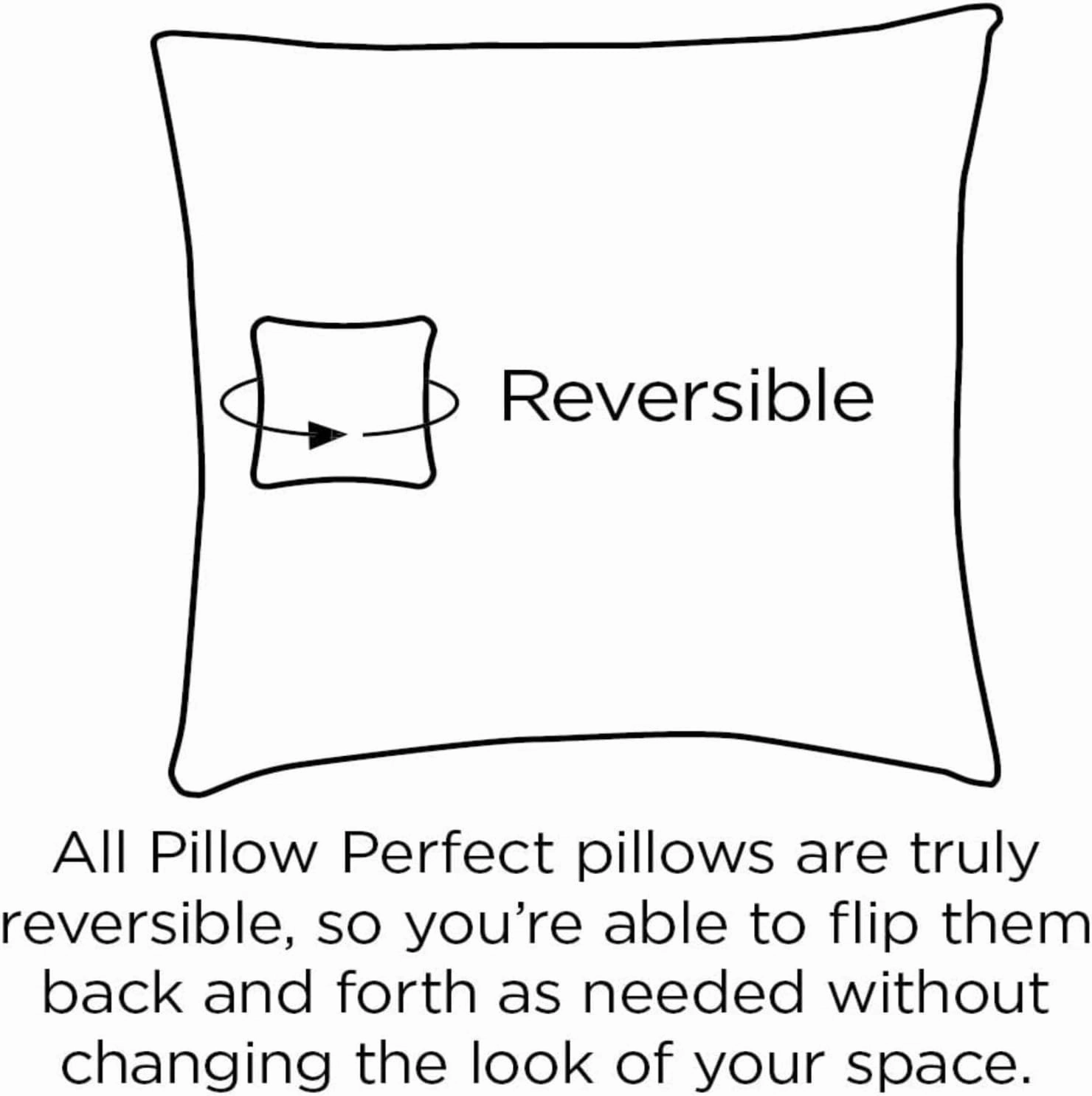Pillow Perfect Tropic Floral Indoor/Outdoor Chair Seat Cushion with Ties Tufted, Weather, and Fade Resistant, 18.5" x 19", Ivory Lensing 2 Count