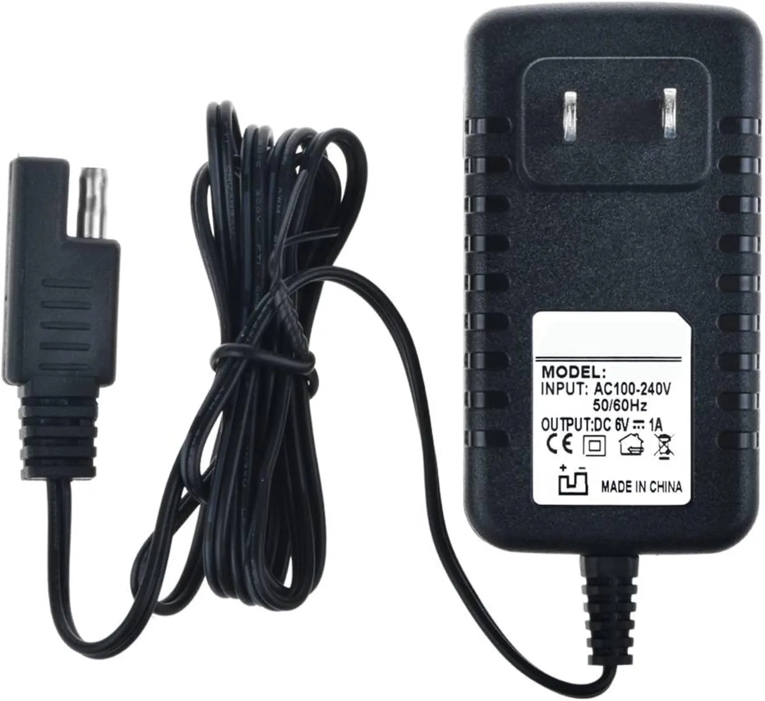 PKPower B Connector Charger Small 6V for Disney Quad Pacific Cycle Marvel The Avenger Good Dinosaur Princess Fairies CAR McQueen ATV 6V Battery Ride ON Walmart Target Toy R US